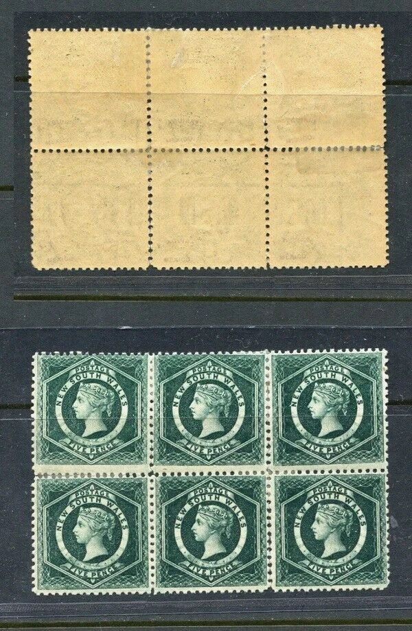 AUSTRALIA NEW SOUTH WALES Sc 38 BLx6 MINT NH VF - Image 1 of 1