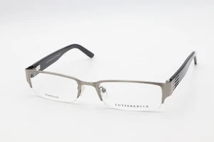 CUTTER & BUCK RIVIERA in Gunmetal 52-18-145 STAINLESS Frames Flex Hinges B8 - Picture 1 of 13