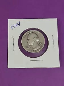 1944 Washington Quarter 90% Silver - Picture 1 of 9