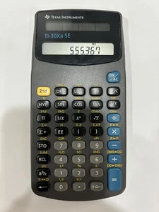 Scientific Calculator-   TI-30Xa SE  FREE SHIPPING - Picture 1 of 5