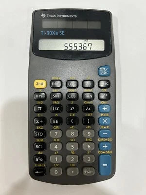 Scientific Calculator-   TI-30Xa SE  FREE SHIPPING - Image 1 of 4