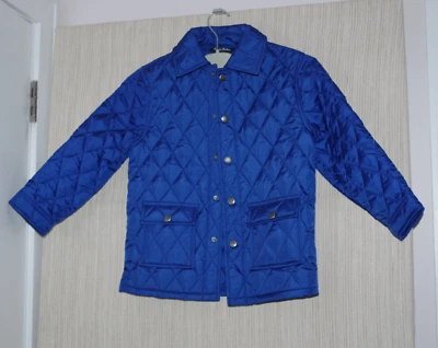 Brooks Brothers Polar Niños Acolchado Azul Real Chaqueta XS Foto 1 de 4