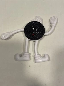 One Nabisco 1998 Oreo Keks Mann Bendie Figur gebogenes biegbares Spielzeug Vintage - Bild 1 von 7