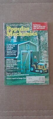 POPULAR MECHANICS Magazine Back Issue, August 1972 - Dodge Charger Camel free sh - Image 1 of 4