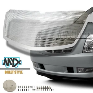 Fits 2007-2014 Cadillac Escalad Stainless Steel Polish Wire Mesh Grille Grill SS - Picture 1 of 7