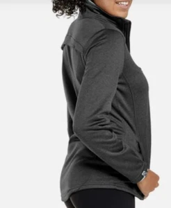 NWT Designer Womens Dark Heather Gray Performance Fleece Jacket XL 50% off! - Picture 1 of 5