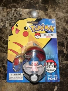Pokemon MIME JR Poke Ball Keychain Keyring Manene Anime Retired Basic Fun S13 - Picture 1 of 5