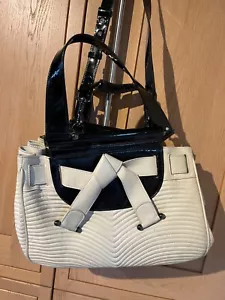 Jaeger Cream Quilted Leather Bag - Picture 1 of 8