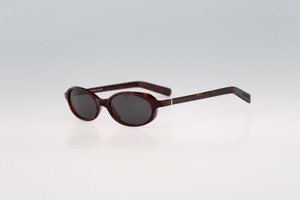 Lagerfeld 4156 3 Hand made in France, Vintage 90s tortoise small oval sunglasses