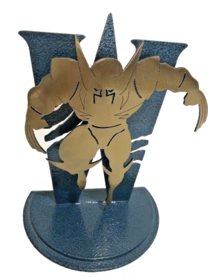 Escultura láser Wolverine 1996 Marvel Comics Lasermach Inc Heavy Metal 5 pulgadas Foto 1 de 4