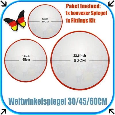 DAYPLUS® 30-60 Verkehrsspiegel Überwachungsspiegel Sicherheitsspiegel Spiegel Ausfahrt