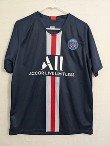 Paris Saint Germain mens medium soccer jersey Zacatecas 16 futball blue red - Picture 1 of 9