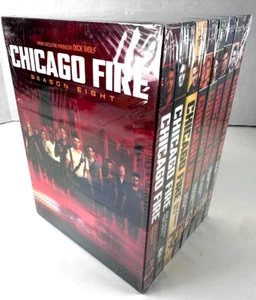 Chicago Fire TV Series Seasons 1-8 DVD 46 Discs Brand New Bonus Features - Picture 1 of 4