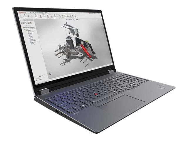 Lenovo ThinkPad P16 Gen 2 16" (1TB SSD, Intel Core i7 13th Gen., 5.00 GHz, 32GB, NVIDIA RTX 2000 Ada Generation) Laptop - Storm Gray/Villi Black - 21FA002TUS