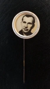 Space Astronaut Belyayev Pin Badge Soviet Program Voskhod 2 Rocket USSR 1965 - Picture 1 of 2