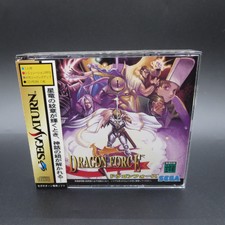 Dragon Force Sega Saturn with Spine Card Map and Manual SS Japanese Version