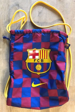 Nike FCB Barcelona Soccer Futbol Cinch Sack Backpack Cover