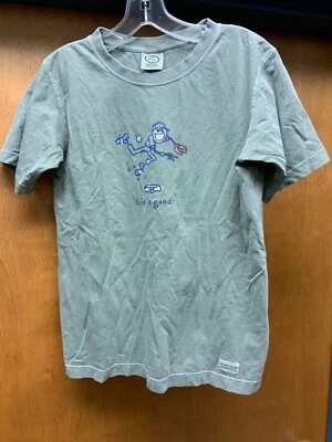 Camiseta de béisbol LIFE IS GOOD, juvenil grande (12) - Usada en Excelente Condición Foto 1 de 4