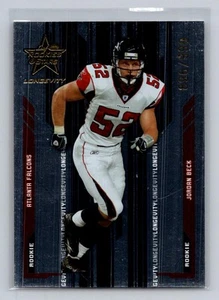 2005 Leaf Rookies & Stars Longevity #139 Jordan Beck #/999 - Picture 1 of 2