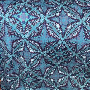 Lularoe Cassie Damen Rock Xl Blau Mehrfarbig Sternenmuster - Bild 1 von 3
