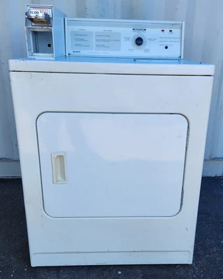 KENMORE COIN OPERATED FRONT LOAD GAS DRYER MODEL 110.60172000 SN: MK4302611[REF] - Image 1 of 4