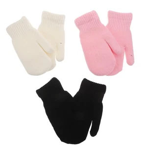  3 Pares Acogedores Guantes Gruesos Calentador Mitones Clima Frío Accesorios - Imagen 1 de 12