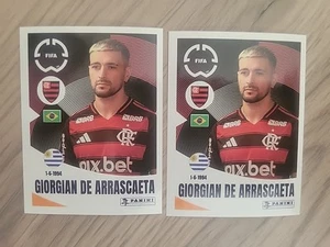 2x Copa Mundial de Clubes de la FIFA 2025 Panini Giorgian De Arrascaeta Flamengo #199 Uruguay - Imagen 1 de 2