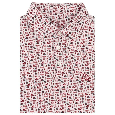 The Alabama Gameday Men's Performance Golf Polo Breathable Shirt for Golfers - Image 1 of 4