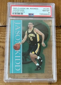 Jason Kidd 1995 Classic BK. Rookies PSA 8 NM-MT #CCR1 Clear Cuts /750 RC - Picture 1 of 2