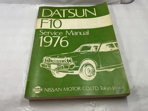 1976 Datsun F10 Factory Original Service Manual SM6E-OF10UO - Picture 1 of 11