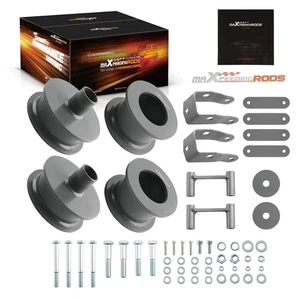 Level Lift Kit Front 2.5'' + Rear 2'' Shackle for Jeep Wrangler JK 2007-18 - Picture 1 of 9