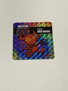NYCC New York Comic Con 2025 Vee Friends Gary Vee Tie Dye Mini Sticker Red Devil - Picture 1 of 2