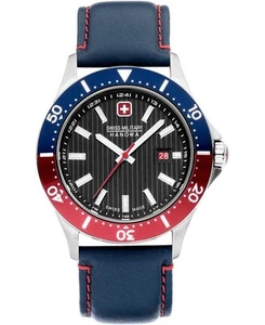 SWISS MILITARY HANOWA Men Analog Quartz Casual Watch Classic Dress Waterproof Sp - Picture 1 of 1