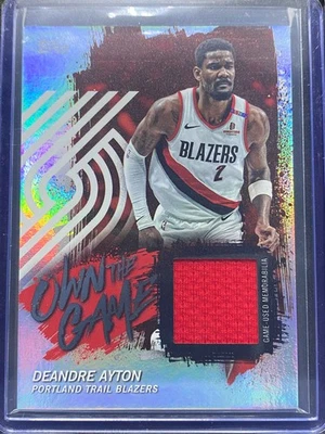 2025 TOPPS Own the Game Deandre Ayton Jersey Rainbow Foil #OTGA-DA Game Used - Image 1 of 2