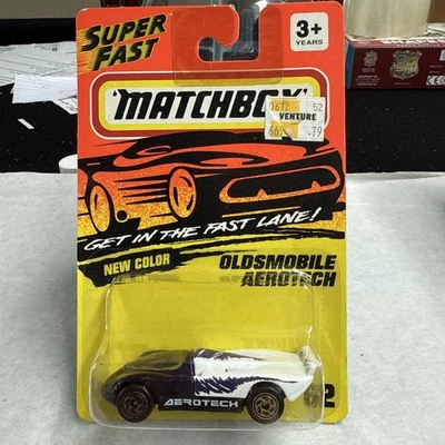 MATCHBOX SUPERFAST #62 OLDSMOBILE AEROTECH 1993 ISSUE - Image 1 of 3