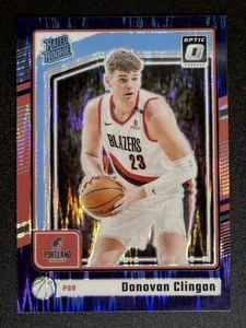 2024-25 Donruss Optic #272 Donovan Clingan Purple - Bild 1 von 2