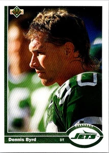 Juego base Dennis Byrd 1991 Upper Deck - Imagen 1 de 2