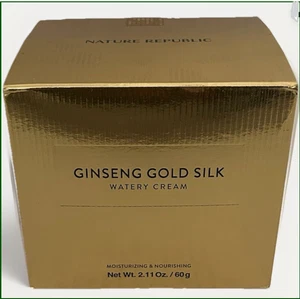 NATURE REPUBLIC GINSENG GOLD SILK WATERY CREAM 2.11 oz Exp. 2027 UNSEALED BOX - Picture 1 of 6