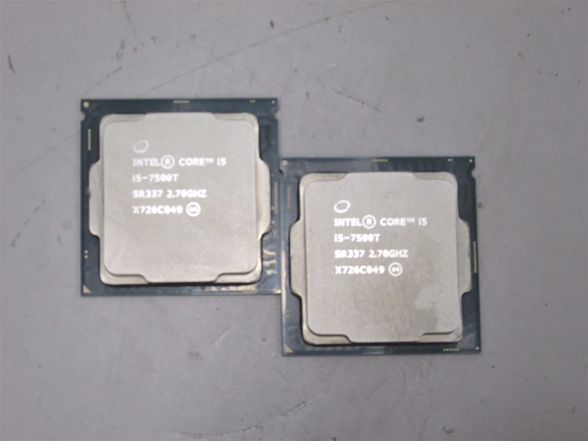 Intel Computer Processors Intel Core i5-7500T Processor Model for