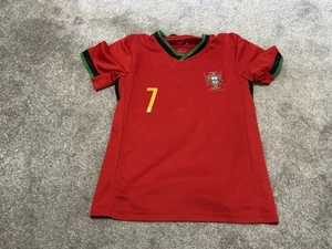 Camisa Portugal Ronaldo Niños Mediana 10-12 Años - Imagen 1 de 6