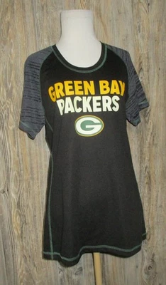 Ropa del equipo de la NFL para mujer verde TX3 genial camiseta de fútbol americano de los Green Bay Packers talla grande Foto 1 de 4
