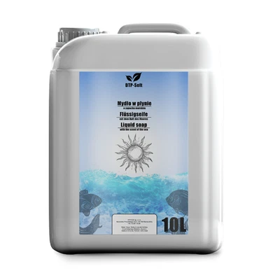 10L Flüssigseife Handseife TOP  Seife für Seifenspender 1 x 10 Liter Meeresbris - Bild 1 von 3