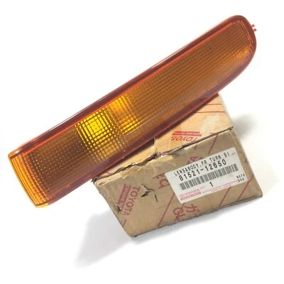 Lámpara intermitente delantera LH 91-93 Toyota Corolla AE101 genuina NOS Foto 1 de 4
