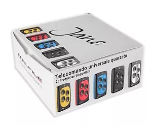 Telecomando universale quarzato Jane Q - 5 colori 20 frequenze disponibili 4 ch - Imagen 1 de 4
