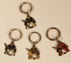 Vintage NHL Goalie Keychains Lot of 4 Kings Ducks Panthers 1992 1993 A74 - Picture 1 of 3