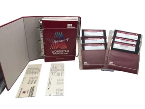 Big Box Wordstar Professional Release 4 Complete Manuals & Disks DOS Software - Picture 1 of 5