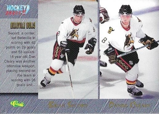 1995 Classic Draft Daniel Cleary Brian Secord Radim Bicanek Sean Brown #83 - Image 1 of 2
