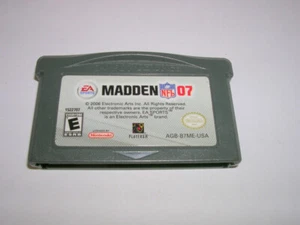 Madden NFL 2007 (Game Boy Advance GBA) Original Game - Picture 1 of 1