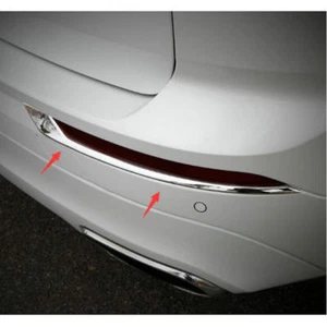 Rear Tail Fog Light Lamp Cover Trim Strip ABS Chrome For Volvo XC60 2018-2020 - Picture 1 of 4
