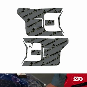 18-20 F-150 F-150 Película transparente de protección de faros precortada cabezal PPF y niebla PPF sujetador - Imagen 1 de 7